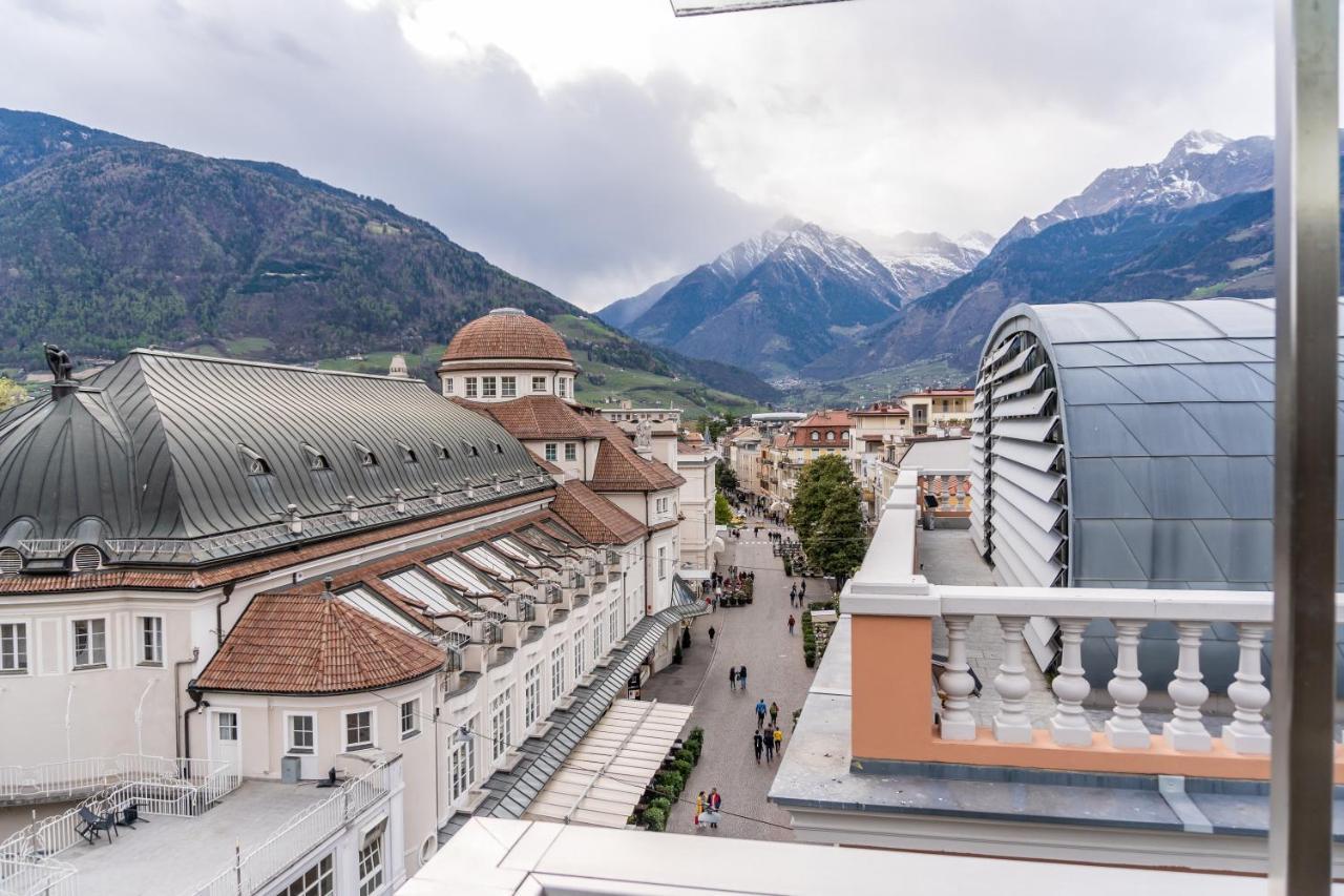 Appartement Luxus Penthouse Mit Terrasse, Garage, Fahrradraum Und Infrarotsauna à Merano Extérieur photo